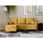 Γωνιακός καναπές Leon L-Kitrino-Αριστερή