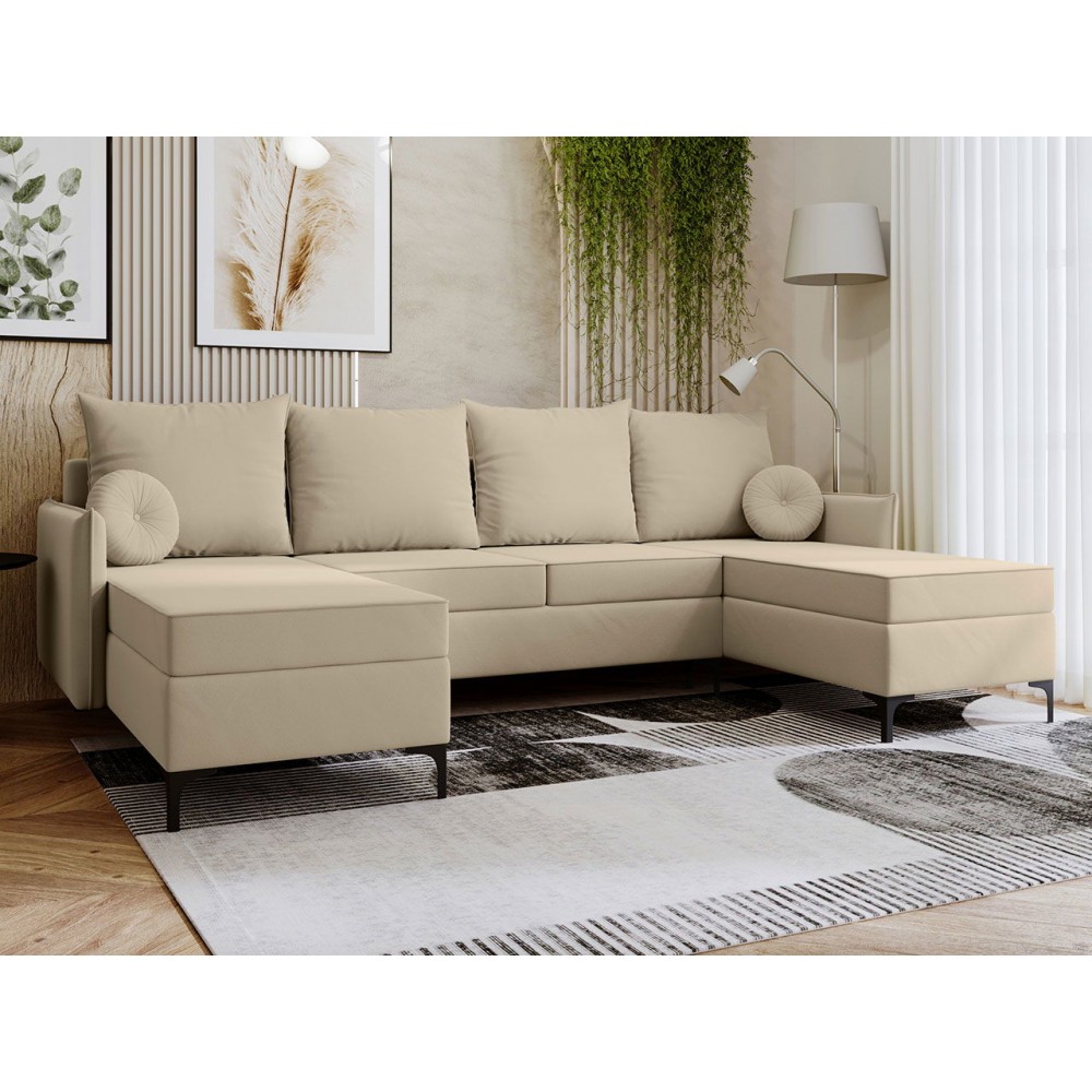 Γωνιακός καναπές Leon U-Mpez