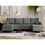 Γωνιακός καναπές Leon U-Gkri