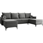 Γωνιακός καναπές Leon U-Gkri