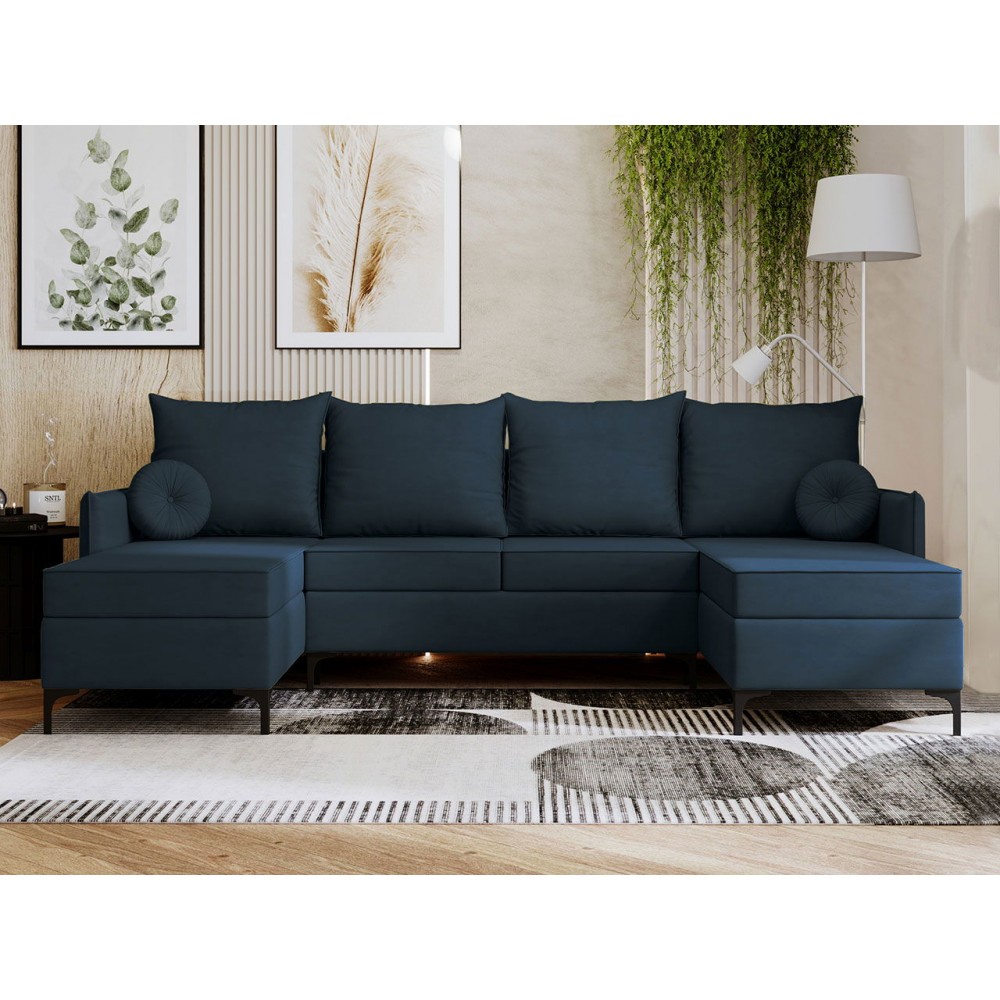 Γωνιακός καναπές Leon U-Mple