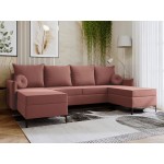 Γωνιακός καναπές Leon U-Sapio milo