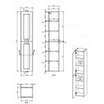 Στήλη μπάνιου Canilla