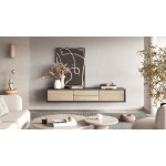 Έπιπλο τηλεόρασης Jennifer 2F2D-Anthraki - Fusiko