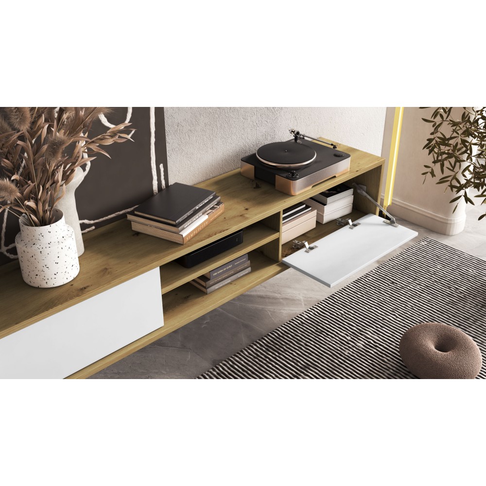 Έπιπλο τηλεόρασης Jennifer 2F-Fusiko - Anthraki