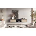 Έπιπλο τηλεόρασης Jennifer 2F-Anthraki - Fusiko