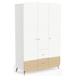 Ντουλάπα Firma τρίφυλλη-Leuko