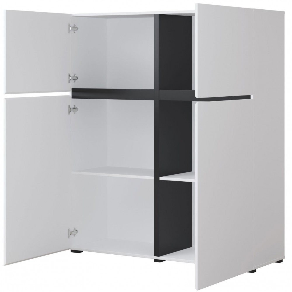 Μπουφές Orwell ψηλός-Leuko