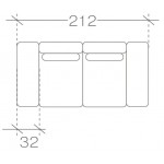 Καναπές Civil διθέσιος