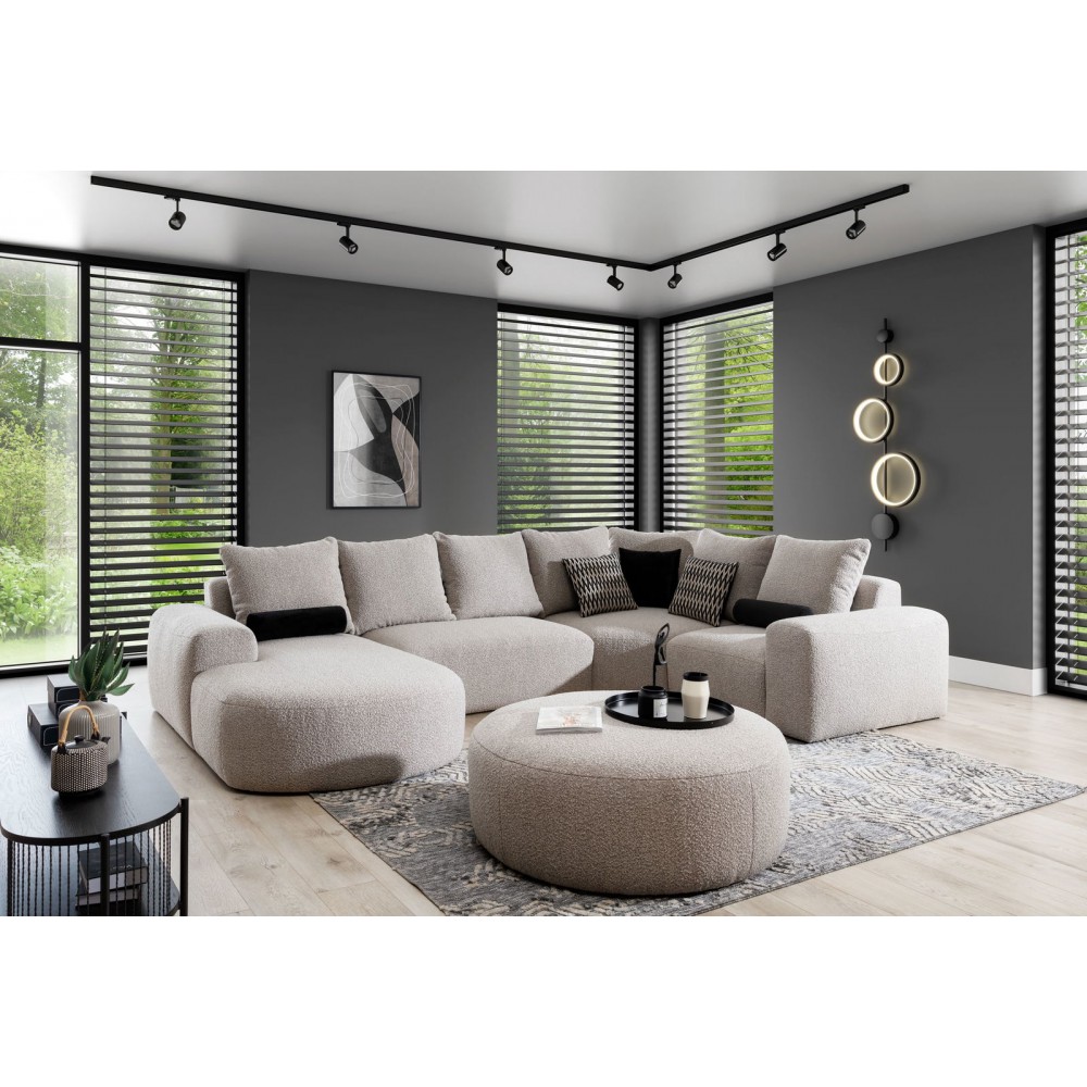 Γωνιακός καναπές Civil L-Δεξιά