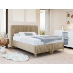 Επενδυμένο κρεβάτι Mars-Ekrou-160 x 200