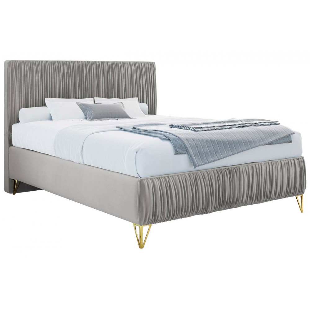 Επενδυμένο κρεβάτι Mars-Gkri Anoixto-140 x 200