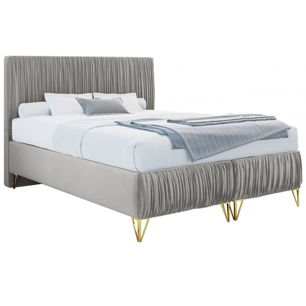 Επενδυμένο κρεβάτι Mars-Gkri Anoixto-160 x 200