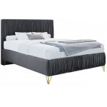 Επενδυμένο κρεβάτι Mars-Gkri Skouro-120 x 200