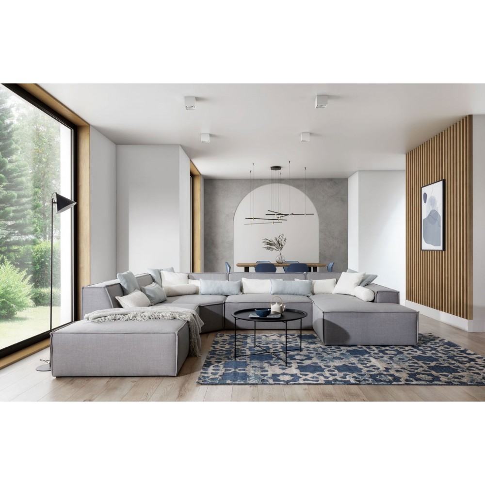 Γωνιακός καναπές Fubu M-Γκρι-Αριστερή