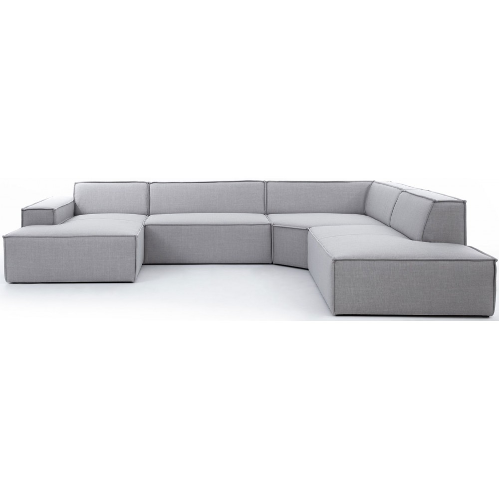 Γωνιακός καναπές Fubu M-Γκρι-Δεξιά