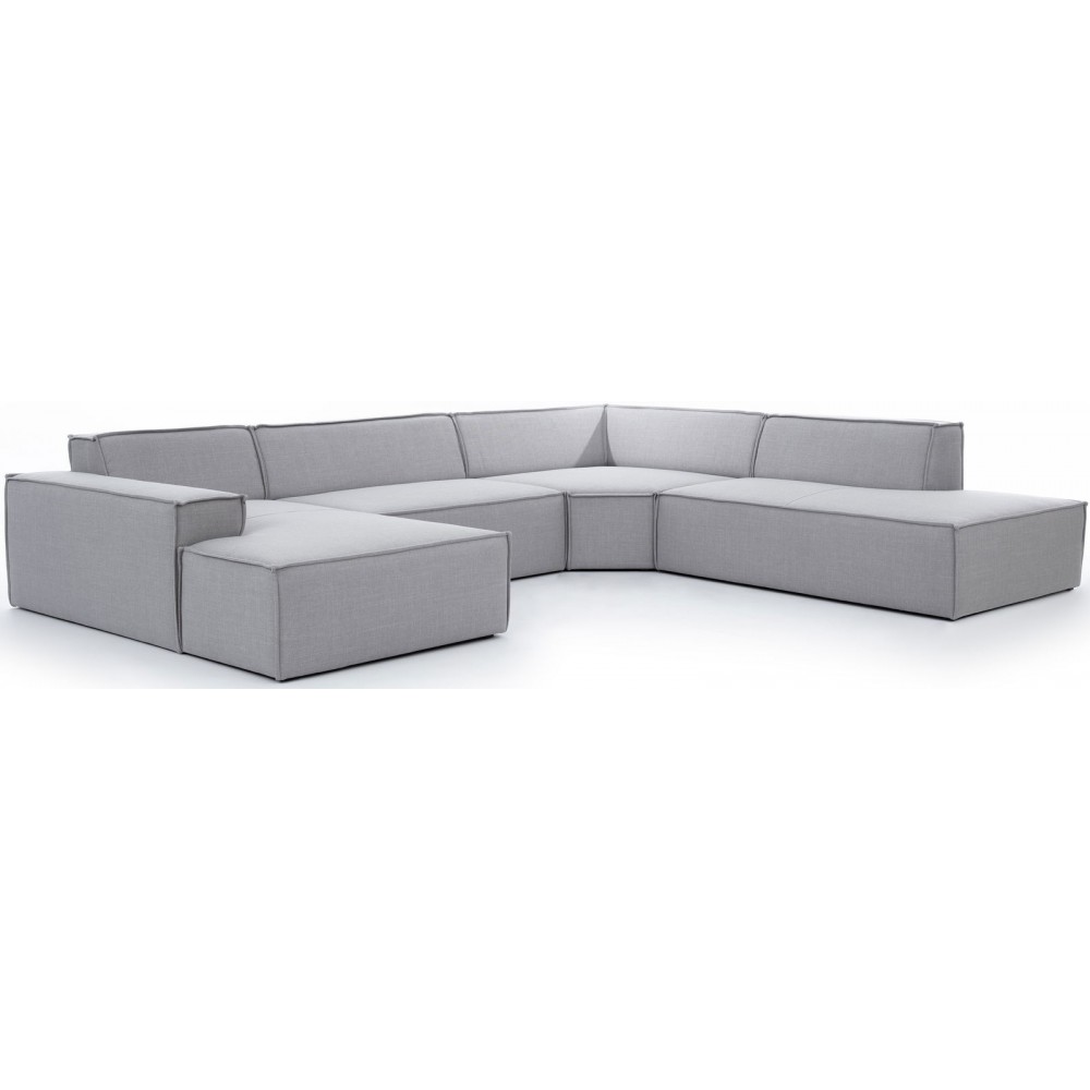 Γωνιακός καναπές Fubu M-Γκρι-Δεξιά