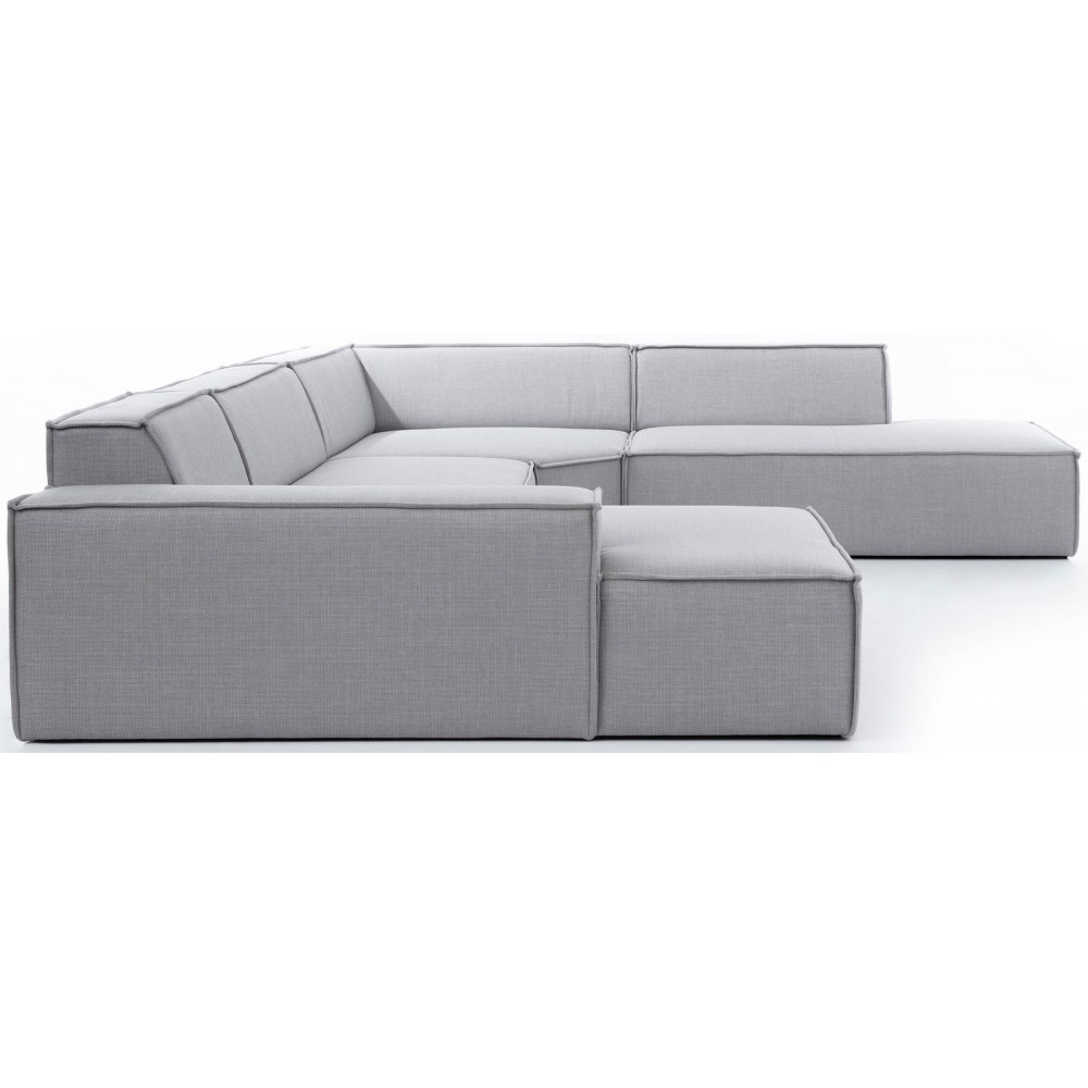 Γωνιακός καναπές Fubu M-Γκρι-Δεξιά