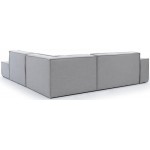 Γωνιακός καναπές Fubu M-Γκρι-Δεξιά