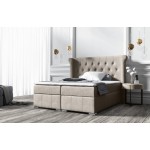 Επενδυμένο κρεβάτι Dutti-Gkri Anoixto-180 x 200