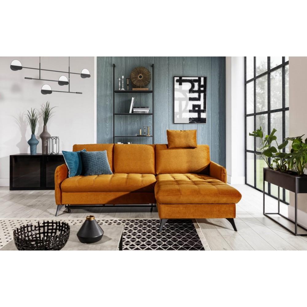 Γωνιακός καναπές Russell S 225x154x90