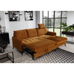 Γωνιακός καναπές Russell S 225x154x90