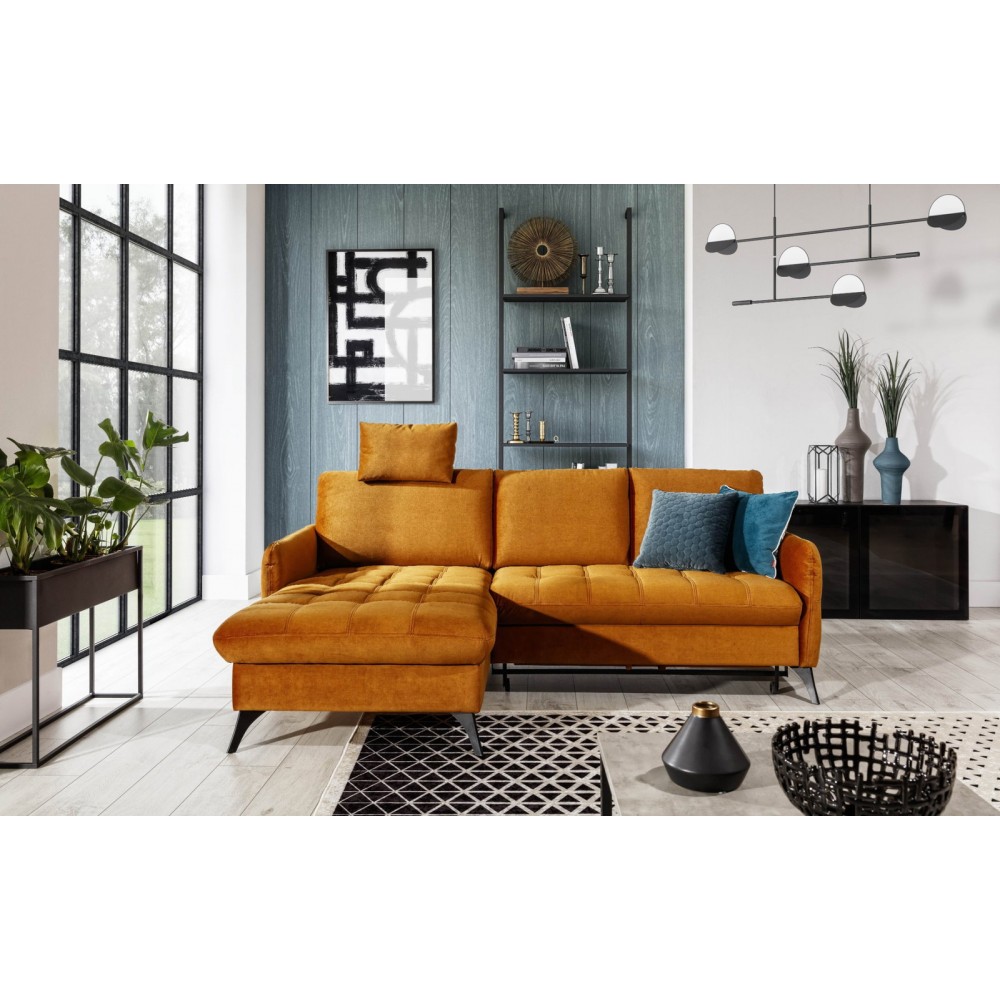 Γωνιακός καναπές Russell S 225x154x90