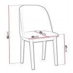 Καρέκλα Dazzle-Mauro