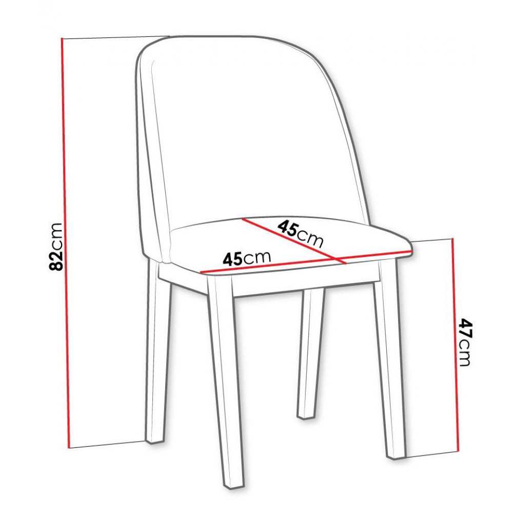 Καρέκλα Dazzle-Mauro - Ladi