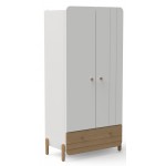 Ντουλάπα Eda δίφυλλη