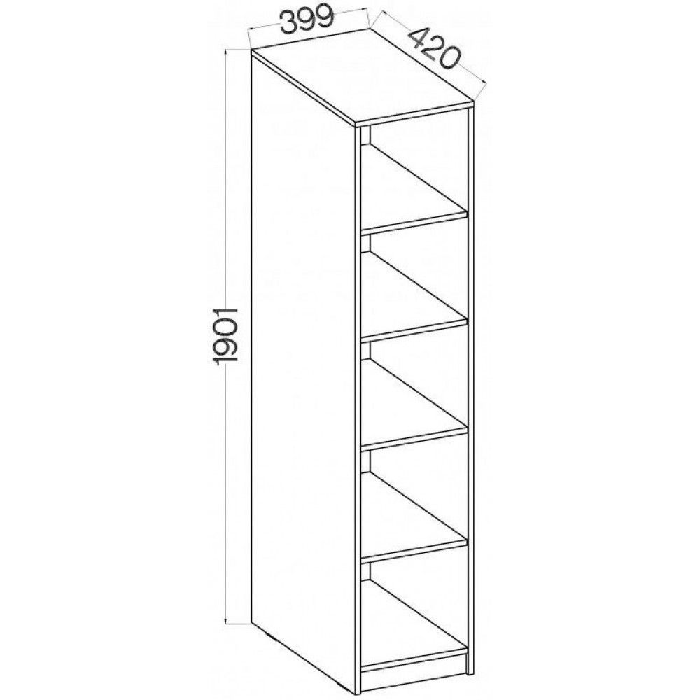 Βιβλιοθήκη Warrior στενή-Fusiko