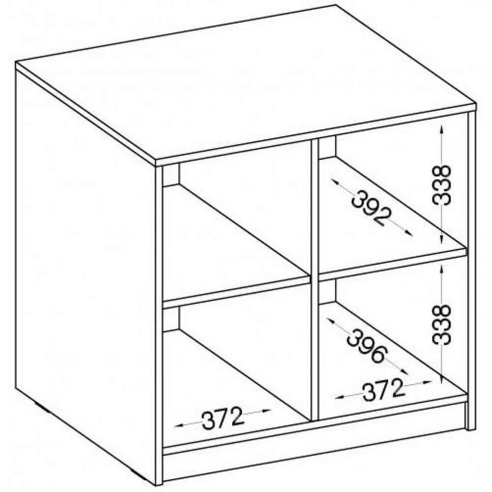 Επιδαπέδιο ντουλάπι Warrior II-Fusiko-Gkri