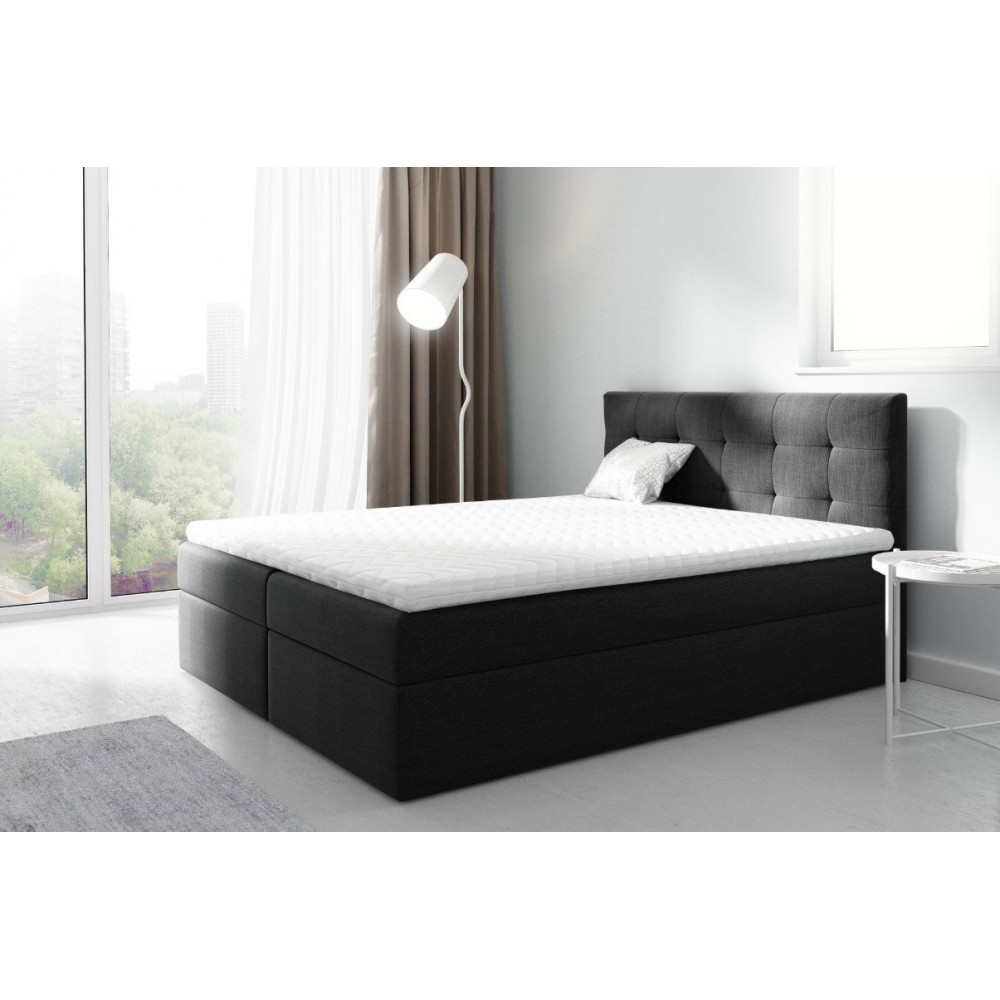Επενδυμένο κρεβάτι Top 2-Mauro-160 x 200 164x208x103