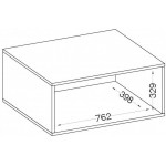 Κρεμαστό ντουλάπι Warrior II 79.9x43.6x36.5