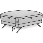 Σετ σαλονιού Megis-Ohra