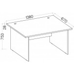 Γραφείο Warrior V-Fusiko