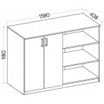 Επιδαπέδιο ντουλάπι Warrior III-Fusiko-Gkri