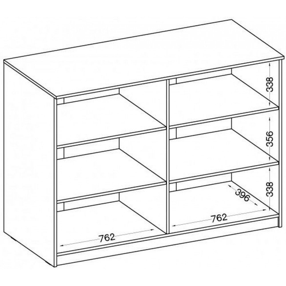 Επιδαπέδιο ντουλάπι Warrior III-Gkri-Fusiko