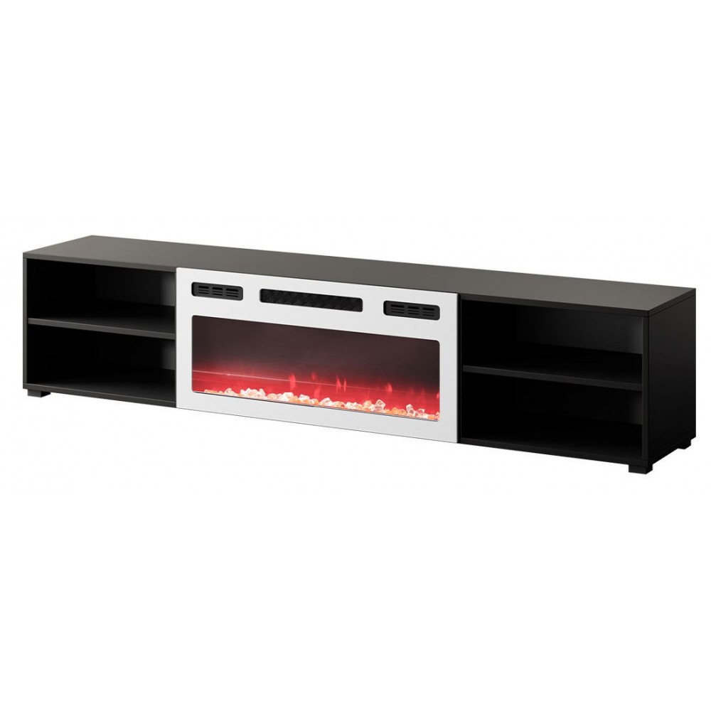 Έπιπλο τηλεόρασης Polo-Mauro-Leuko-Μήκος: 180 εκ.