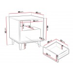 Κομοδίνο Ferido 1SZ