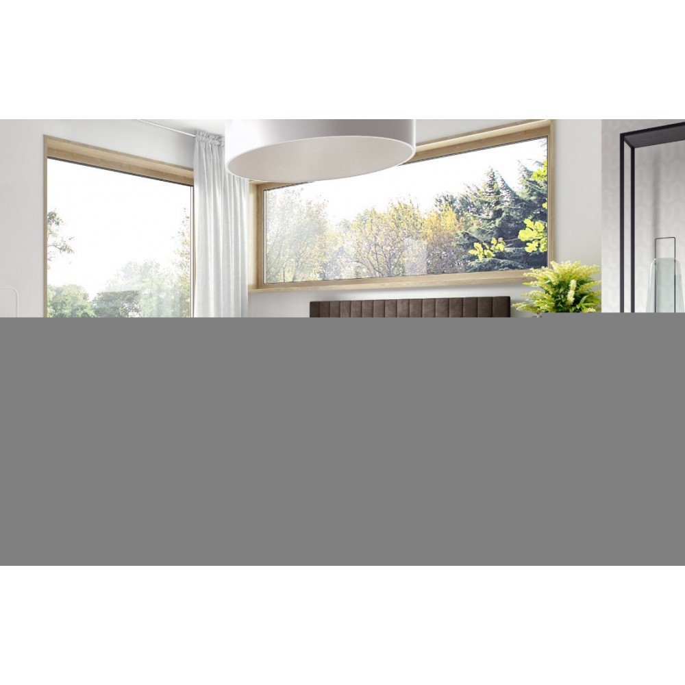 Επενδυμένο κρεβάτι Box 5-Kafe-140 x 200 144x208x103