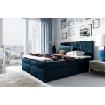 Επενδυμένο κρεβάτι Box 4-Mple-200 x 200 204x208x103