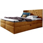 Επενδυμένο κρεβάτι Box 4-Portokali-140 x 200 144x208x103