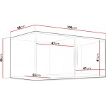 Πατάρι Δίφυλλης Ντουλάπας Lati D2