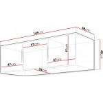 Πατάρι Τρίφυλλης Ντουλάπας Lati D3