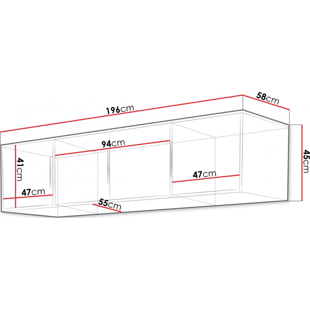 Πατάρι Τετράφυλλης Ντουλάπας Lati D4