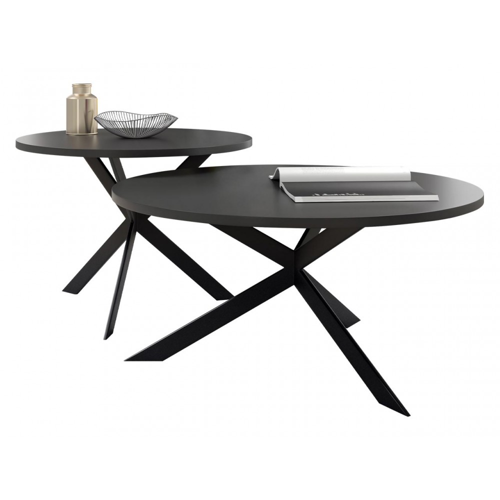 Σετ Τραπεζάκια σαλονιού Libre-Mauro