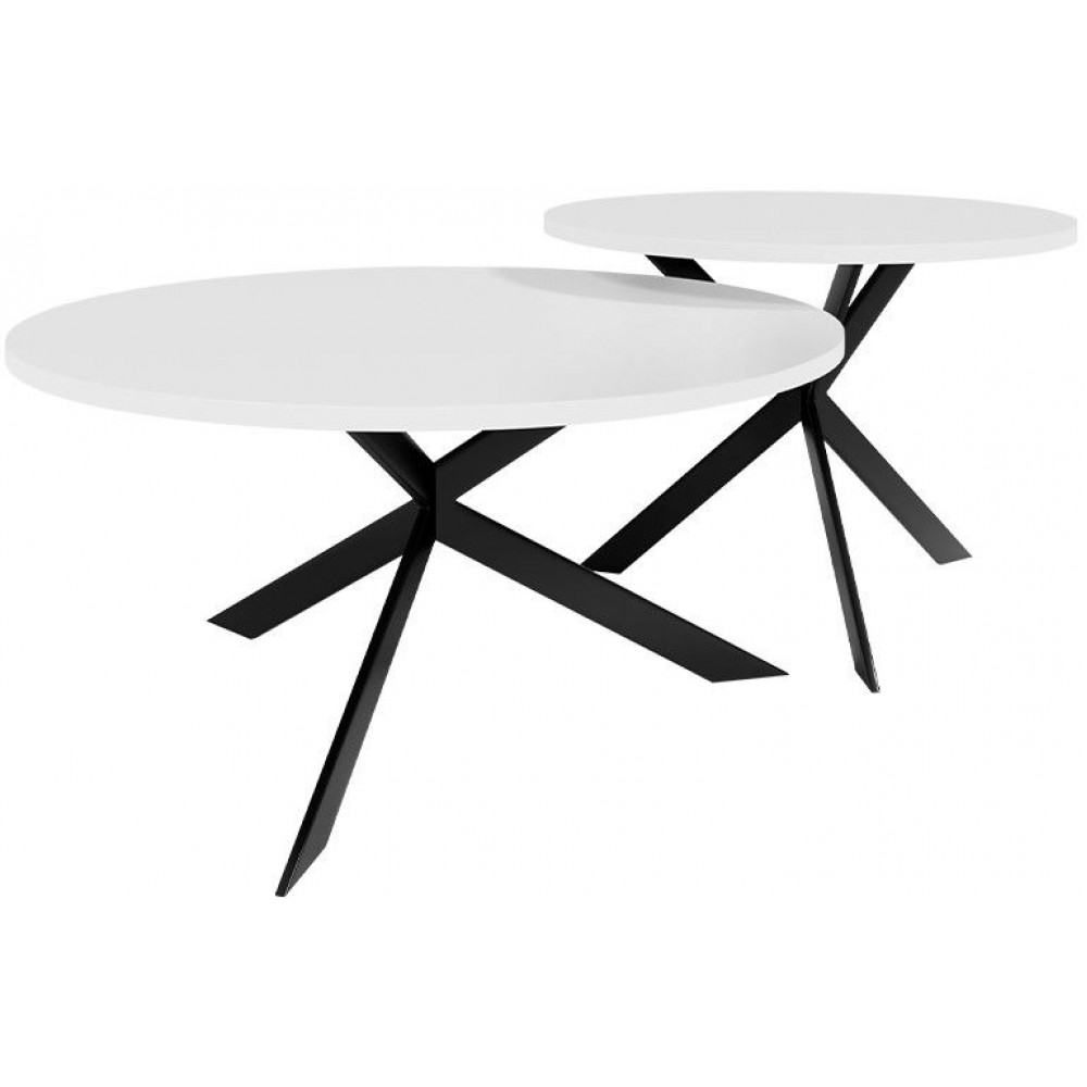 Σετ Τραπεζάκια σαλονιού Libre-Leuko