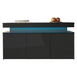 Μπουφές Glossa 160 με LED-Mauro