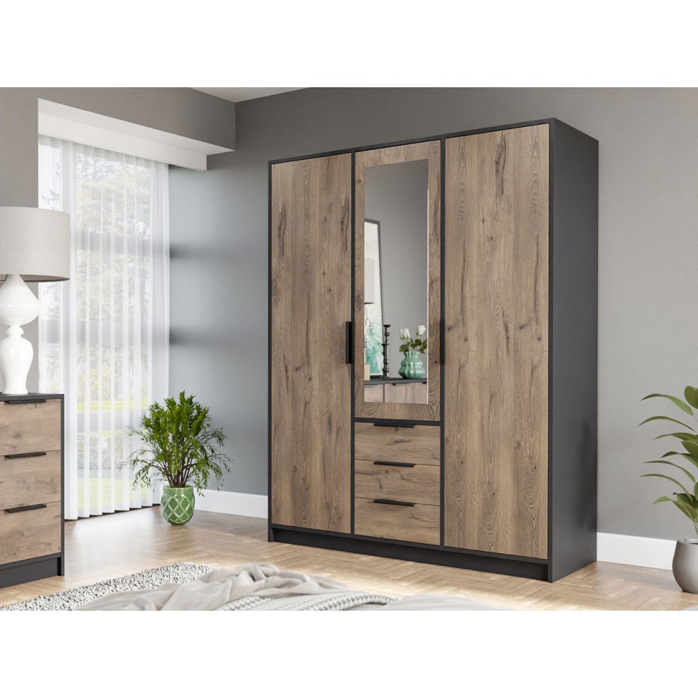 Ντουλάπα Lati D3 Τρίφυλλη